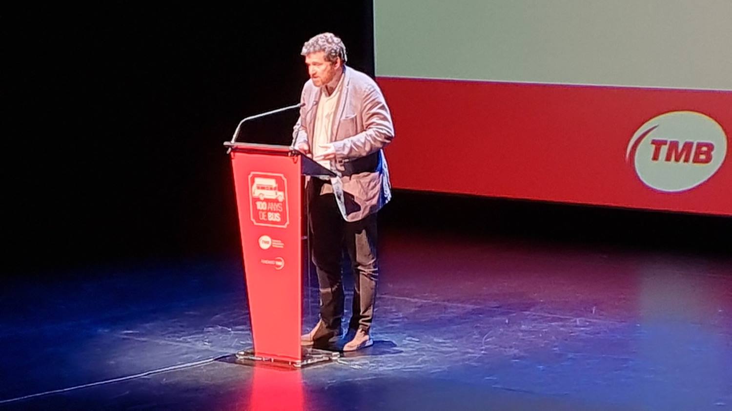 Marc Sanglas al TNC als 100 anys dels autobusos de TMB > AMTU