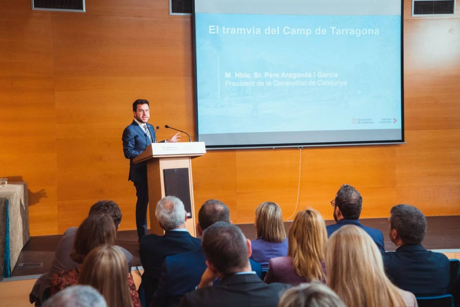Presentació del traçat del tramvia del Camp de Tarragona > Generalitat de Catalunya