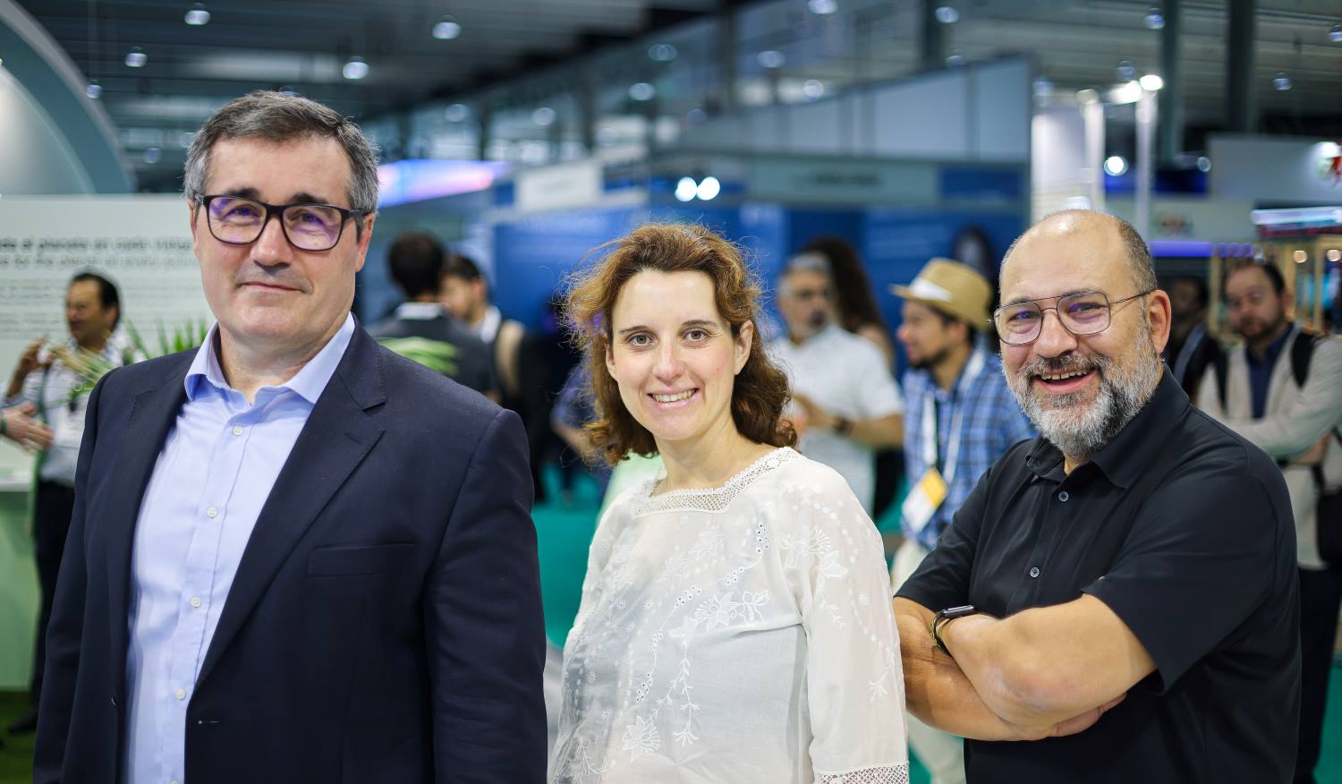 Xavier Arrufat, Marta Miralpeix i Josep M Ganyet. ƒotos del debat: AMTU, Jordi Borràs.