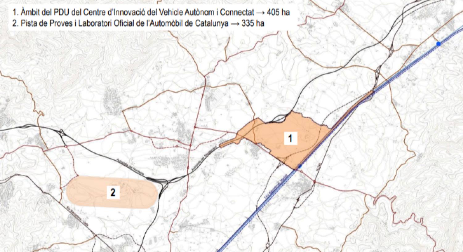 Centre d'Innovació del Vehicle Autònom i Connectat al Penedès > Territori