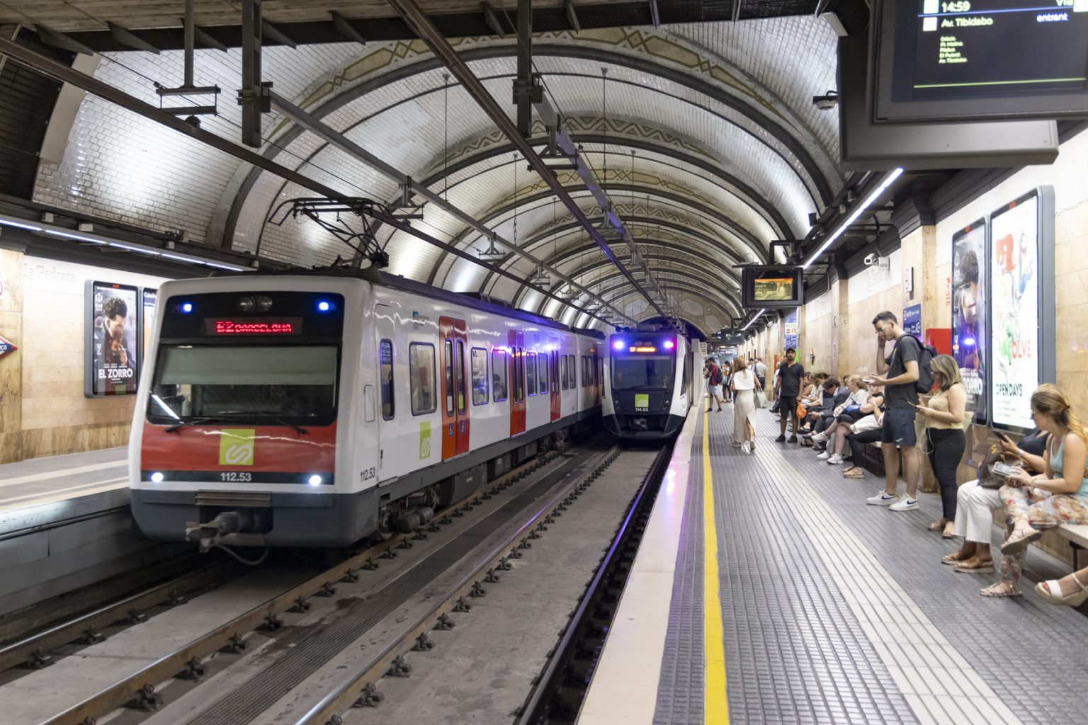 L’estació de Provença de Ferrocarrils © FGC