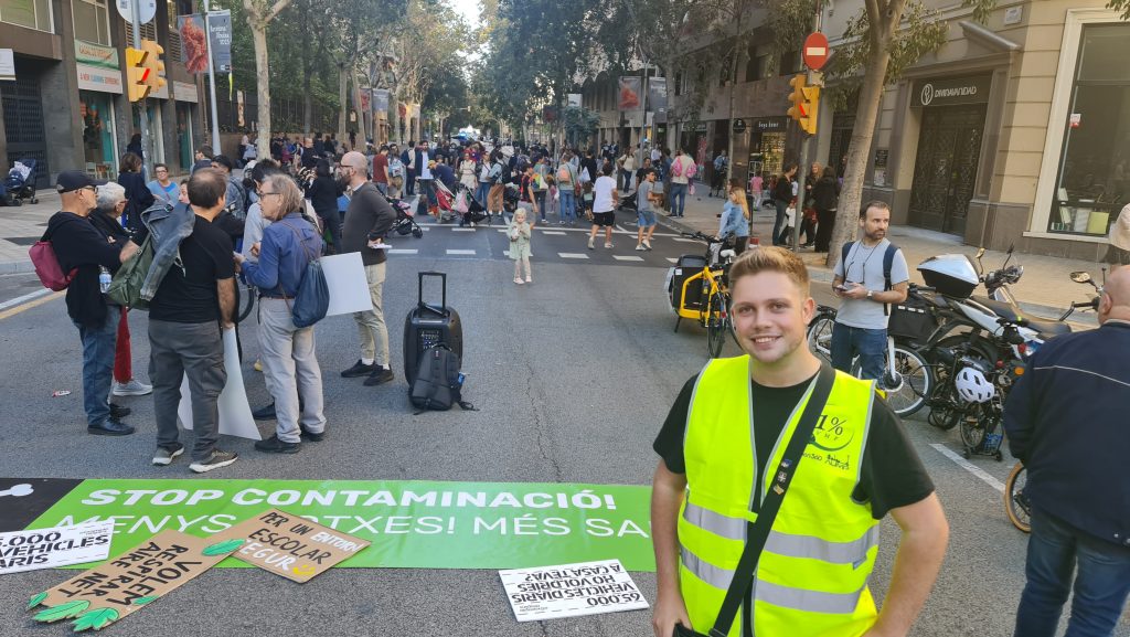 Gorka Pradas, tècnic de mobilitat