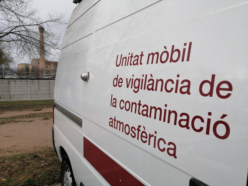 Unitat mòbil de control de la qualitat de l’aire