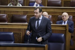 El ministre de Transports, Óscar Puente, al Congrés